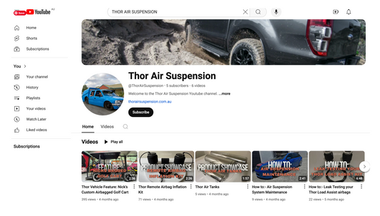 WE ARE NOW ON YOUTUBE!