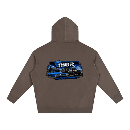 Oversize Fleeced Hoodie