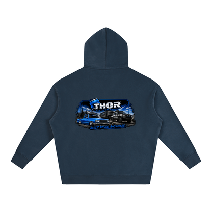 Oversize Fleeced Hoodie