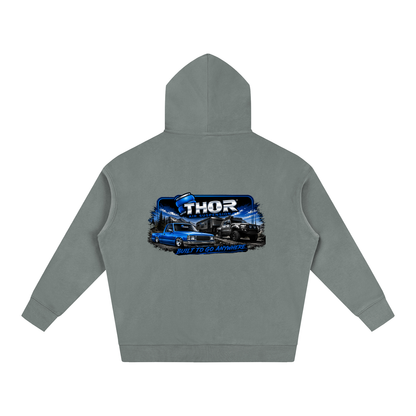 Oversize Fleeced Hoodie