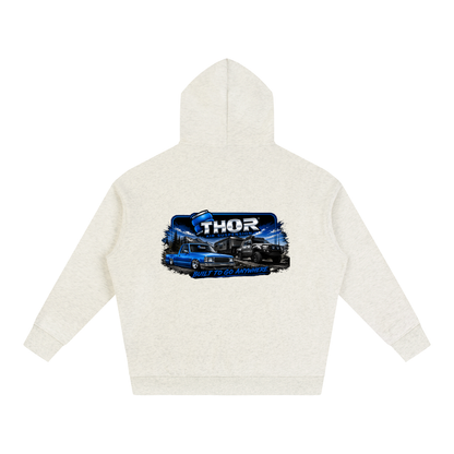 Oversize Fleeced Hoodie