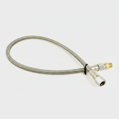 Braided Compressor Hose 900mm 1/2 x 3/8 female
