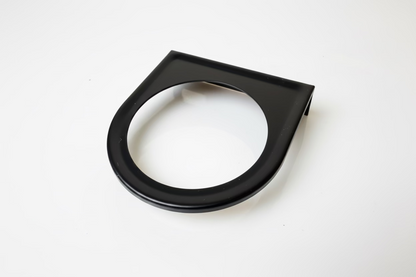 Single gauge panel black powdercoat