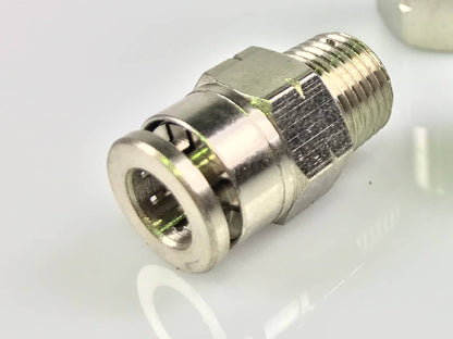 1/4" airline push connect straight fitting for airbag suspension