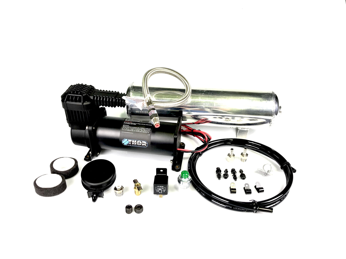 Thor MaxAir Onboard Air Solutions for airbag suspension, tyres and air tools perfect for trades that require air onboard.
