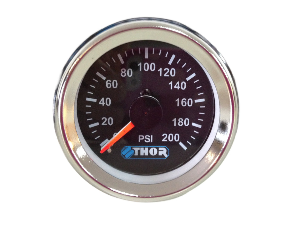 Thor dual needle gauge back lit