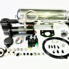 Load control kit to take control of your airbag suspension system, stored air for air tools and tyre inflation.